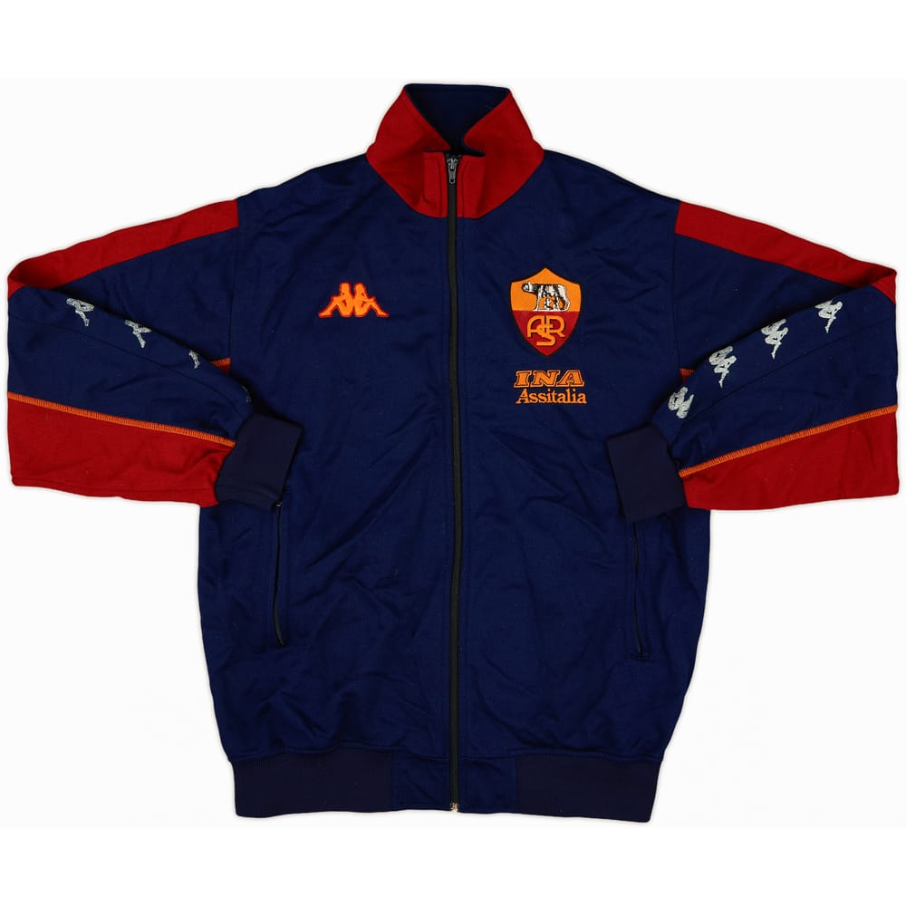 2002-03 Roma Kappa Track Jacket - 8/10 - (M)