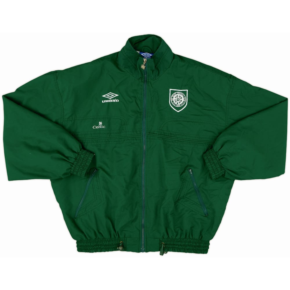 1998-99 Celtic Umbro Track Jacket - 8/10 - (L)