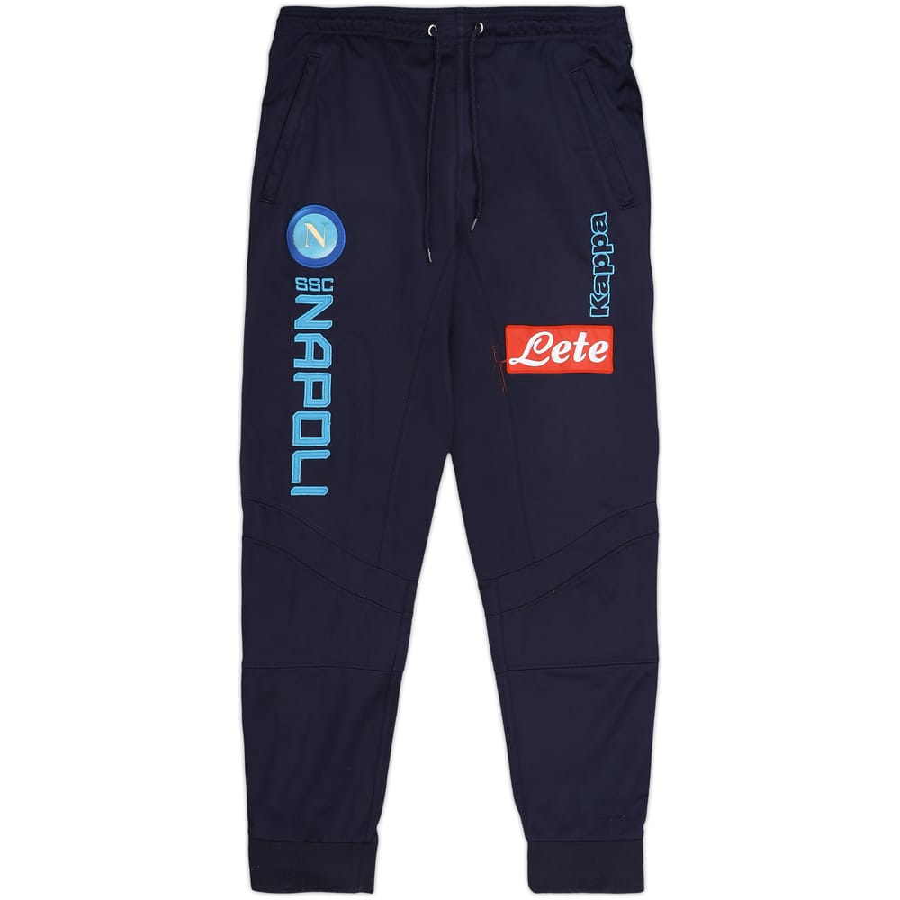 2019-20 Napoli Kappa Track Pants/Bottoms - 5/10 - (L)