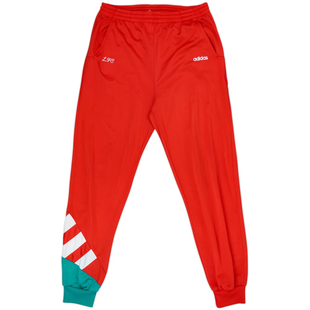1992-93 Liverpool adidas Track Pants/Bottoms - 8/10 - (M)