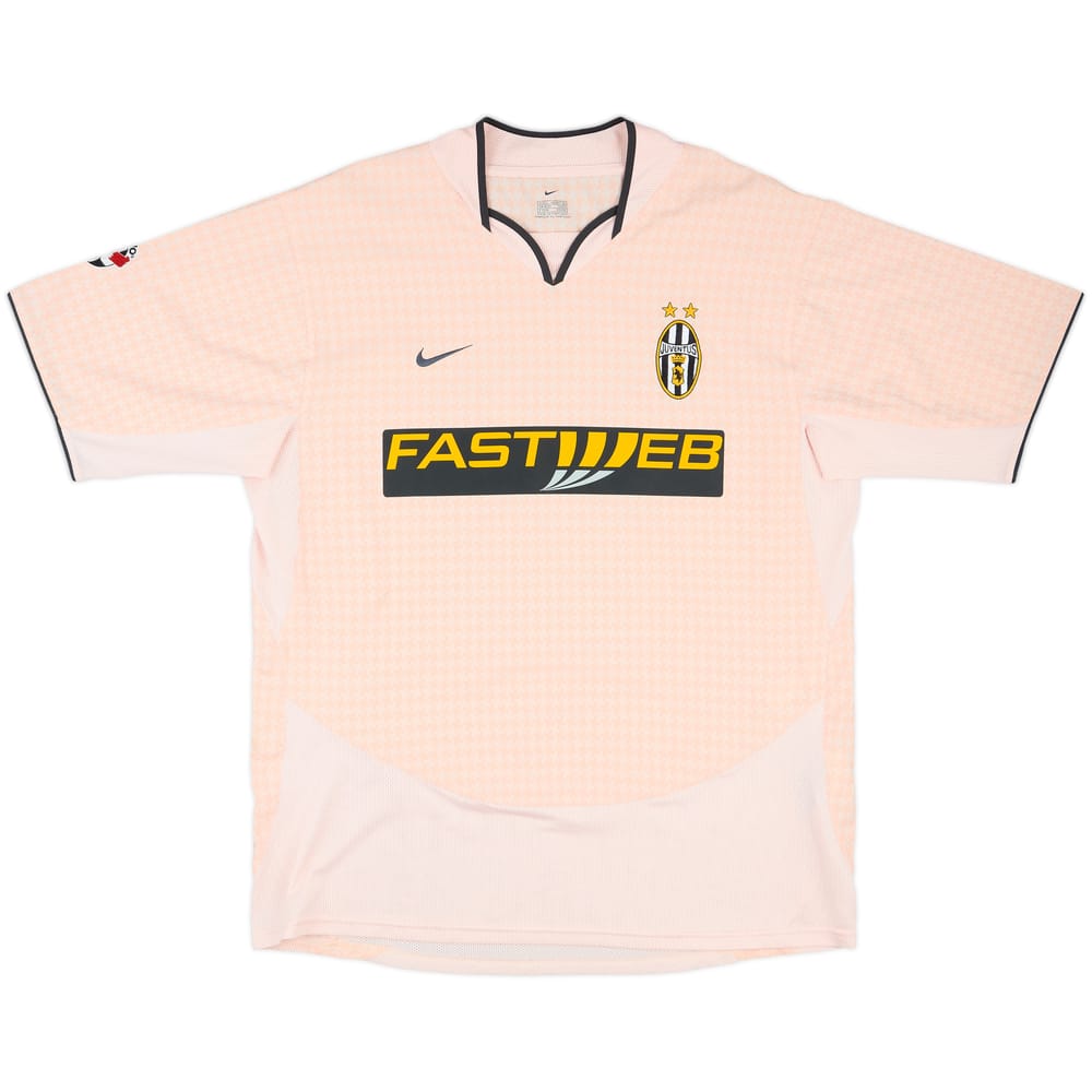 2003-04 Juventus Match Issue Away Shirt #18