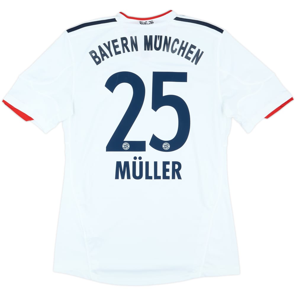 2010-11 Bayern Munich Away Shirt Muller #25 - 4/10 - (M)