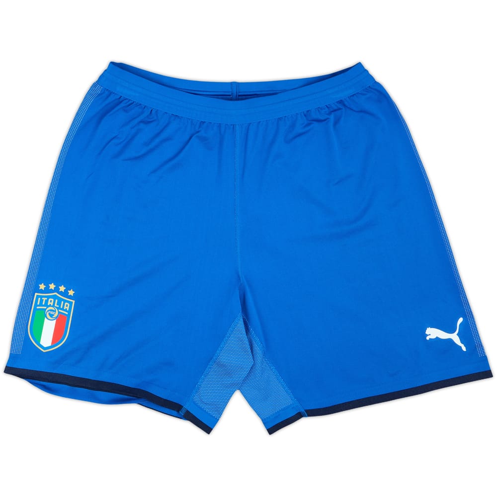 2018-19 Italy Authentic Alternate Home Shorts - 5/10 - (L)