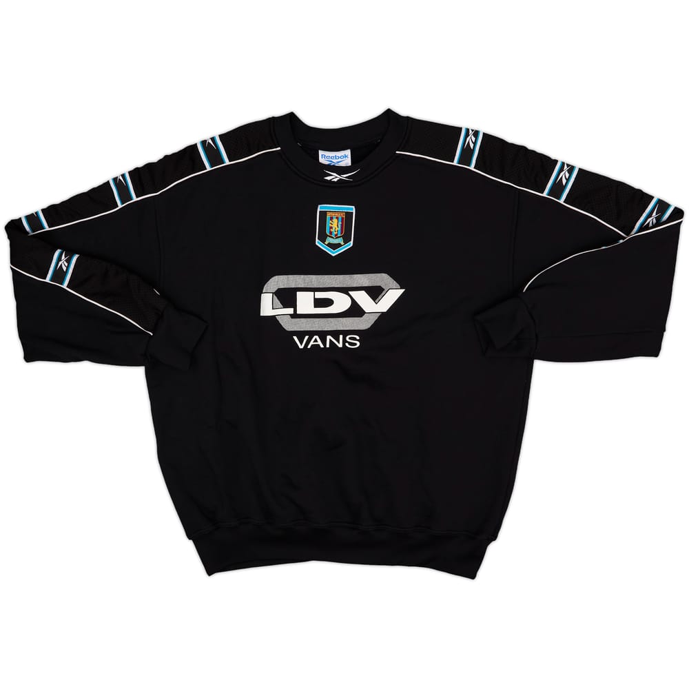 1998-99 Aston Villa Player Issue Reebok Sweat Top - 8/10 - (XXL)