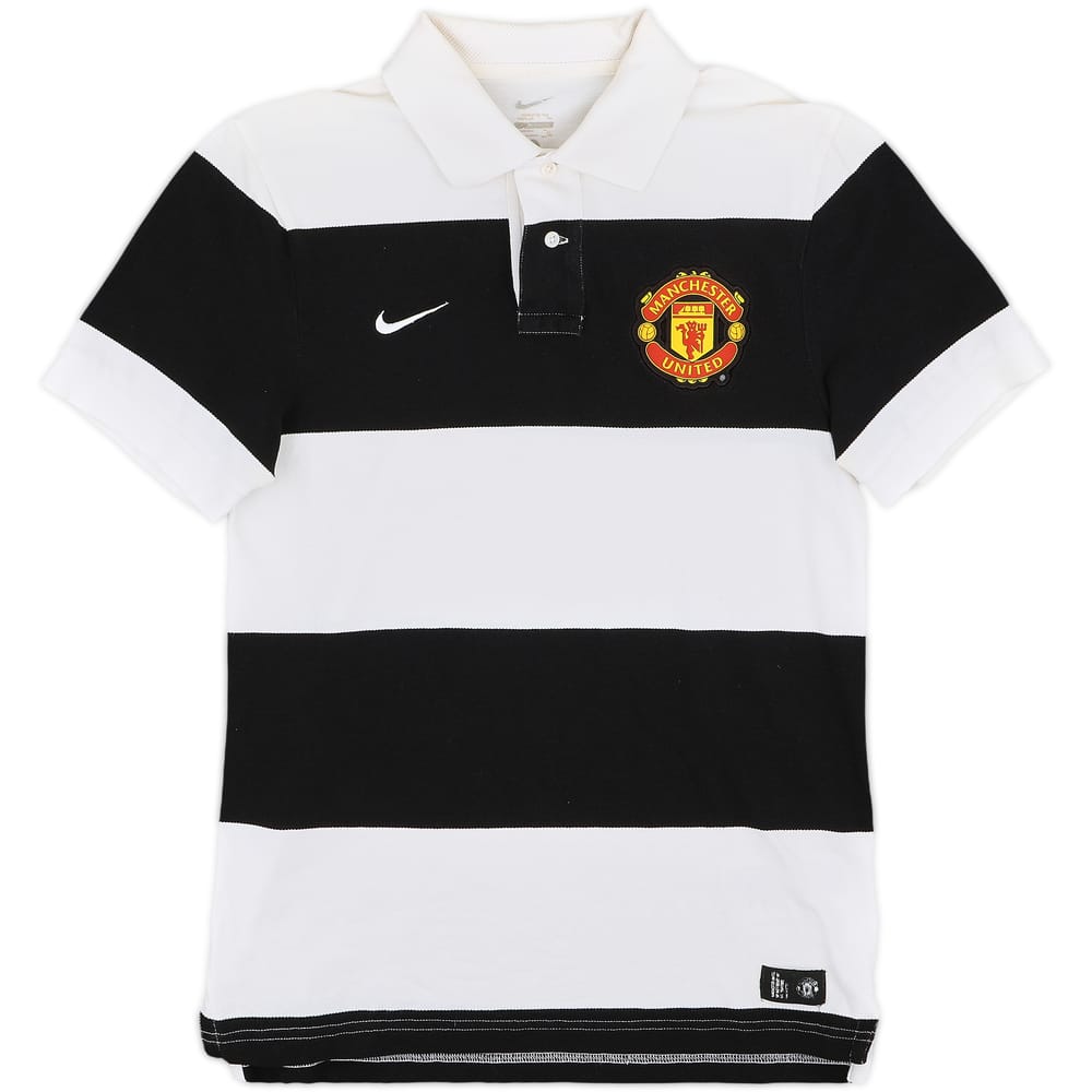 2011-12 Manchester United Nike Polo Shirt - 9/10 - (S)