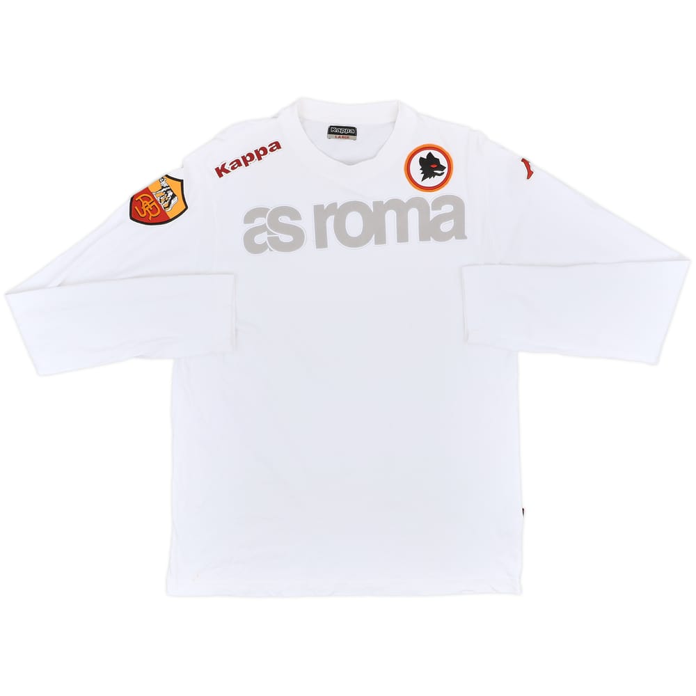 2011-12 Roma Kappa Cotton Tee - 9/10 - (L)