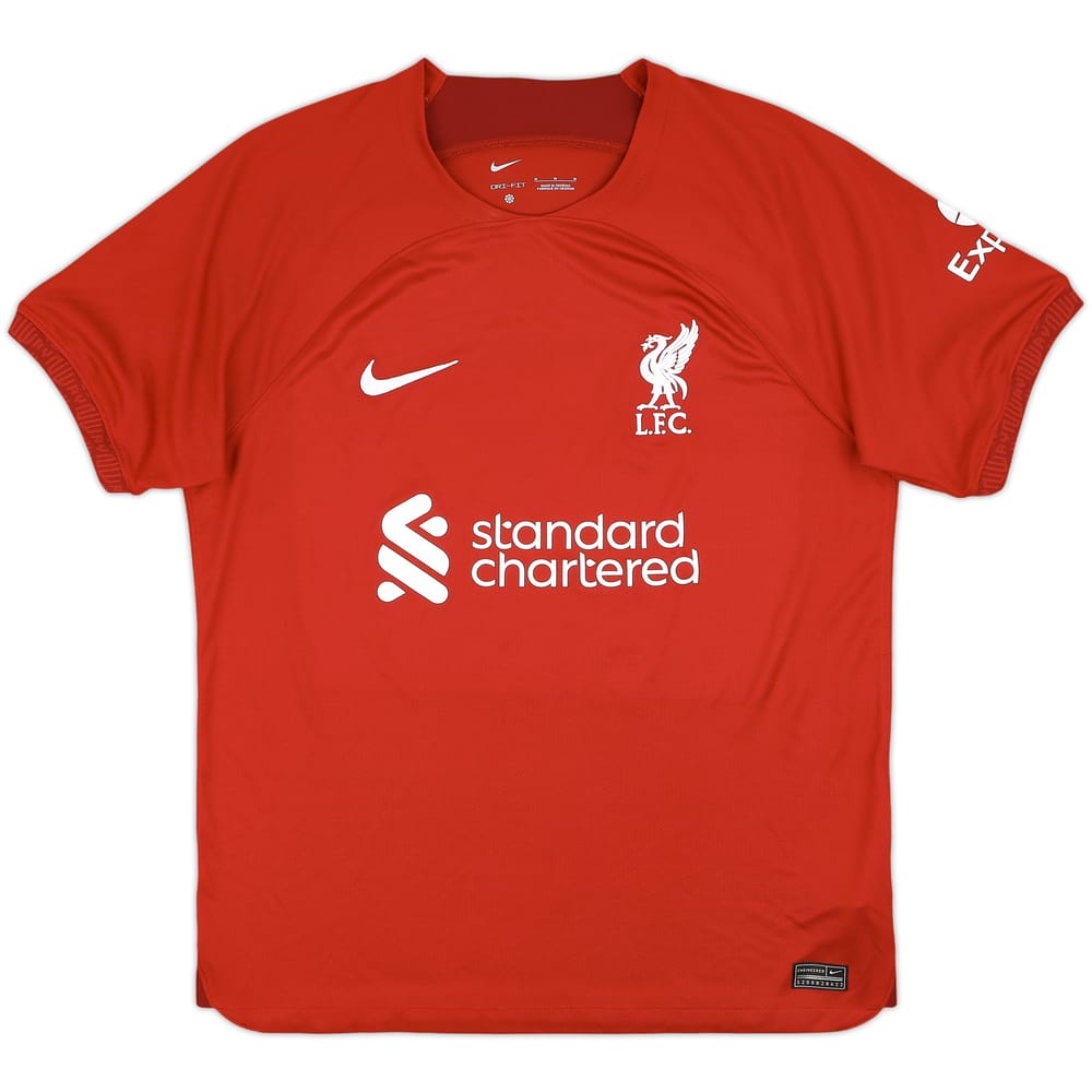 2022-23 Liverpool Home Shirt #16 - 8/10 - (M)