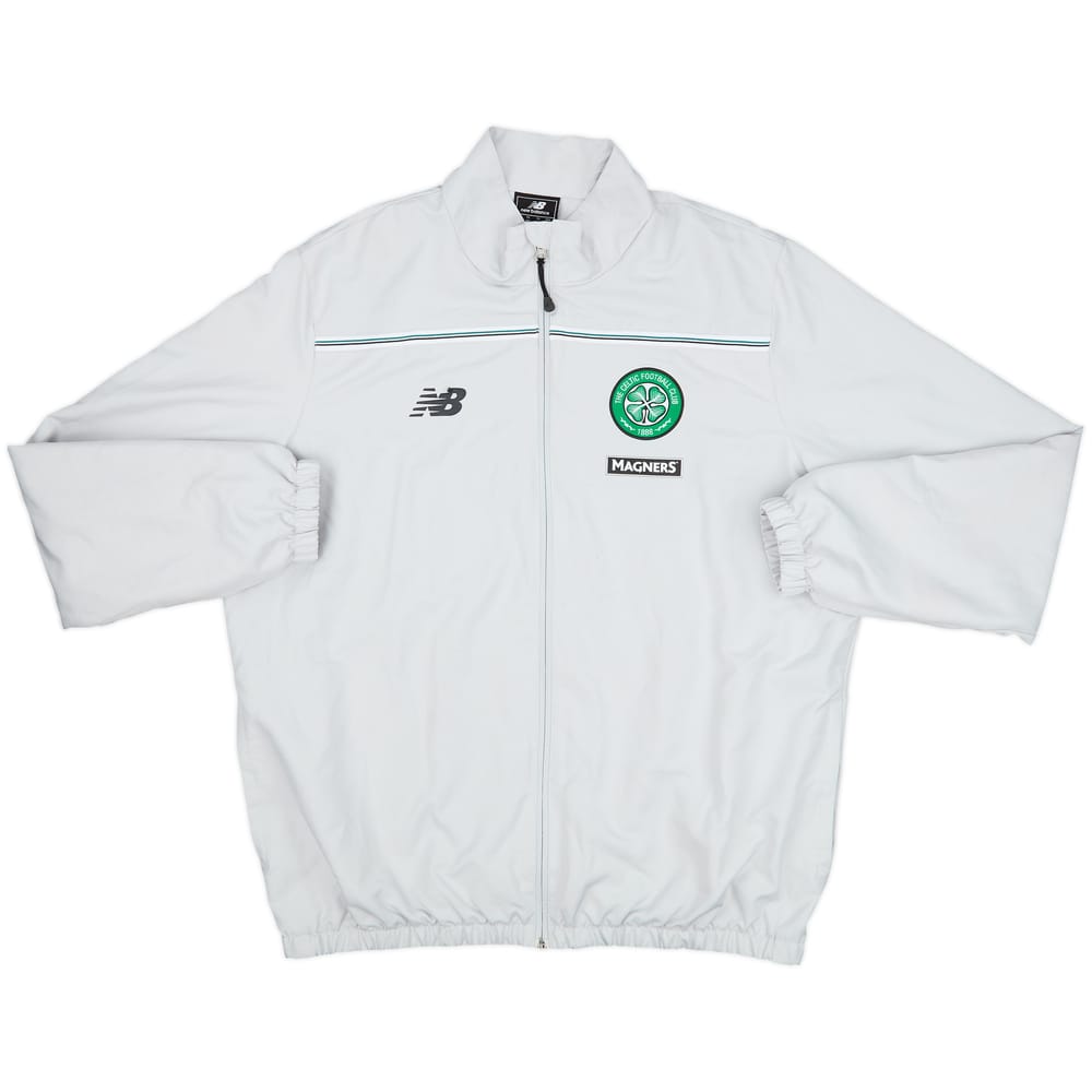2016-17 Celtic New Balance Track Jacket - 8/10 - (XL)