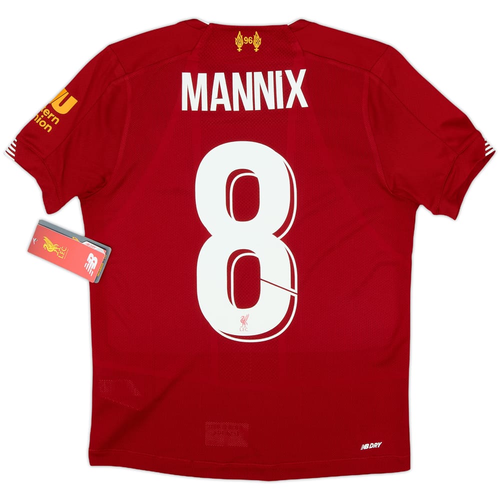2019-20 Liverpool Home Shirt Mannix #8 (M.Boys)