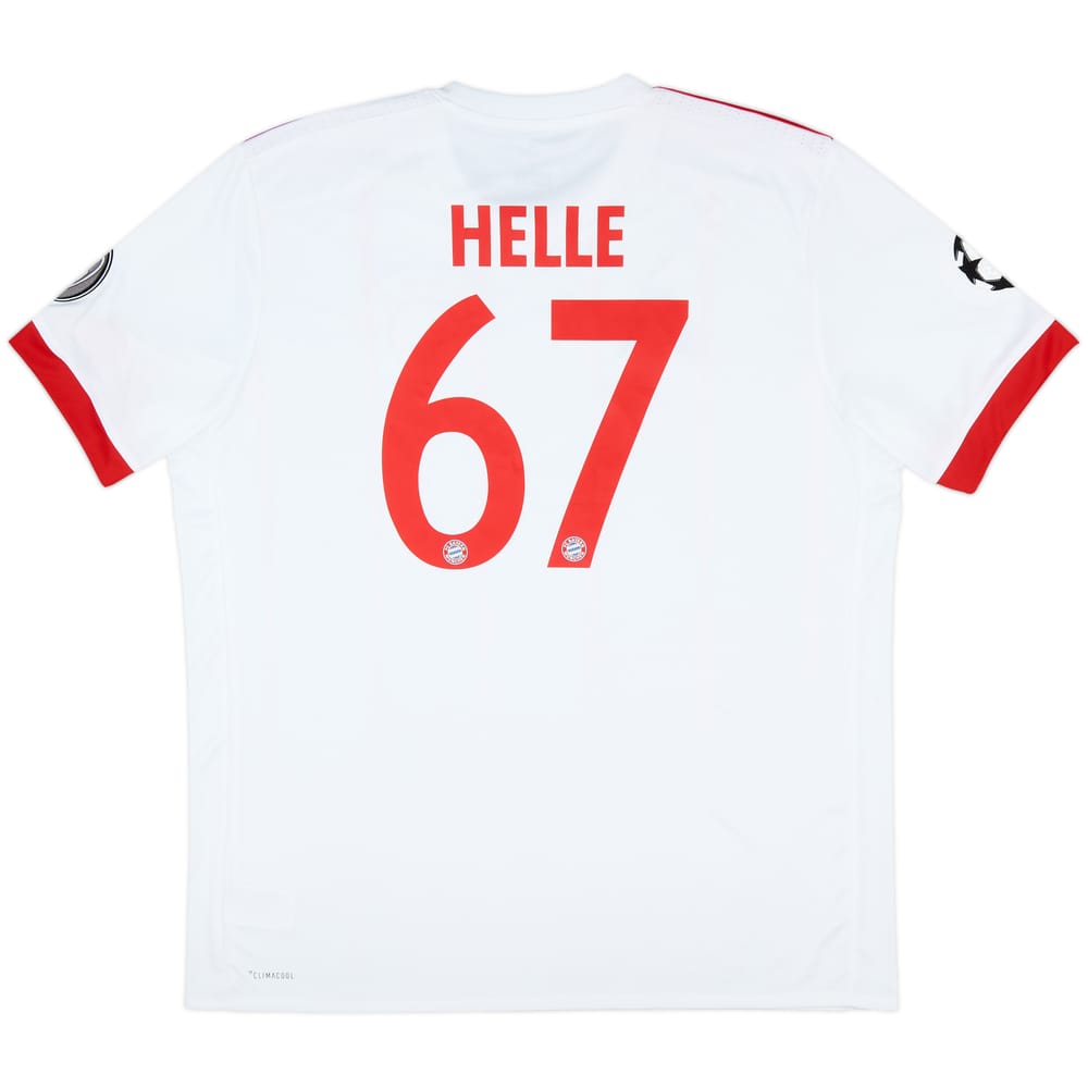 2017-18 Bayern Munich Away Shirt Helle #67 - 9/10 - (XL)
