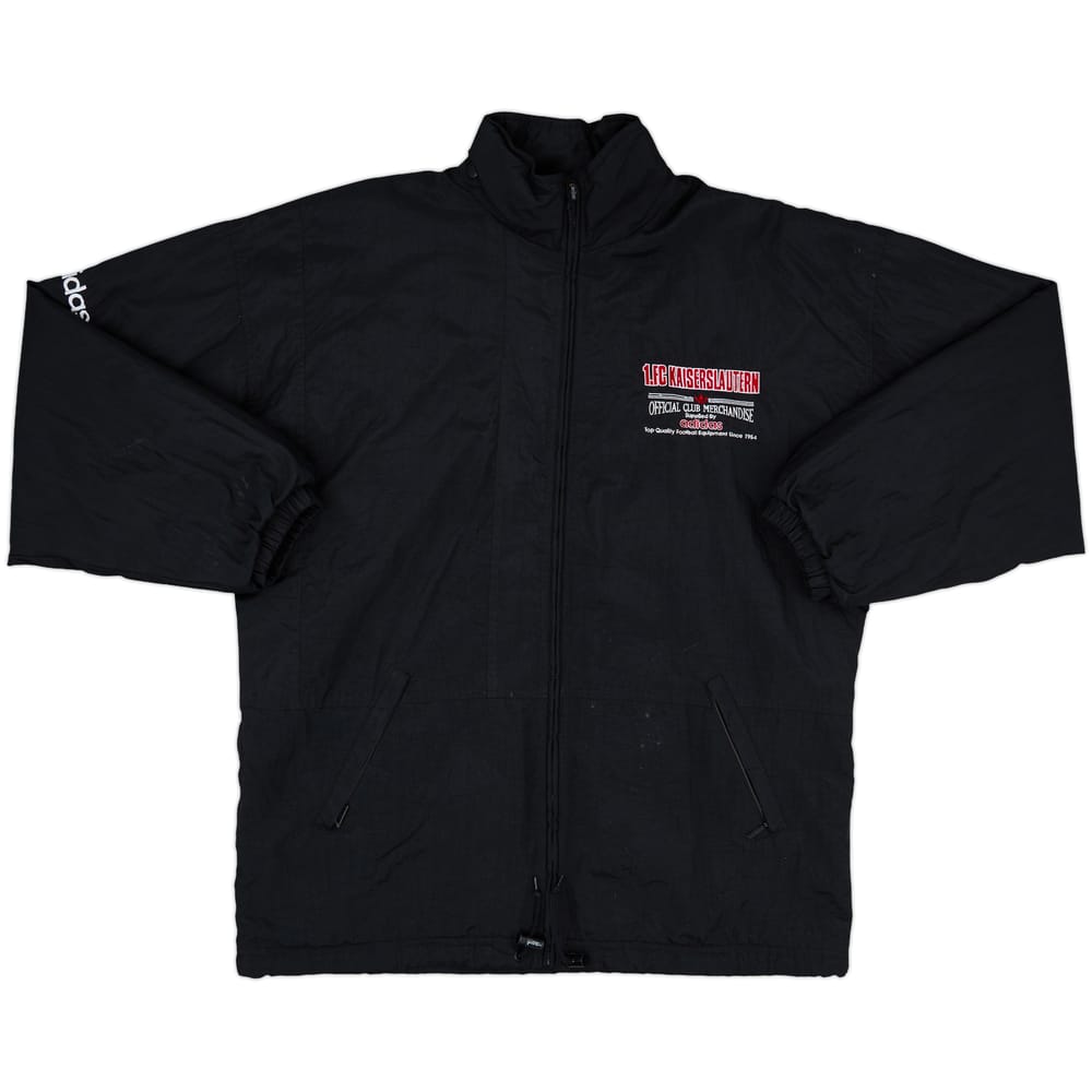 1995-96 Kaiserslautern adidas Padded Bench Coat - 8/10 - (L)
