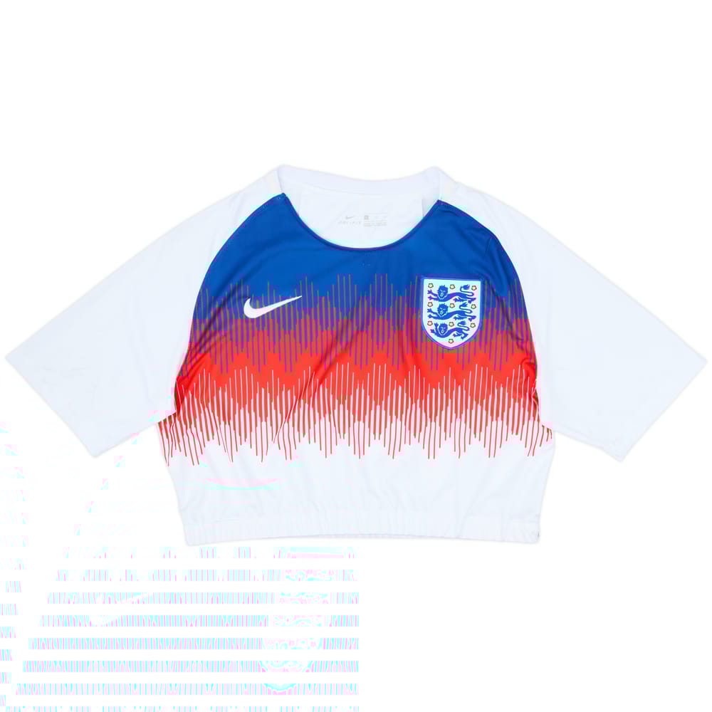 2018-19 England Nike Reworked Crop Top - 6/10 - (L)