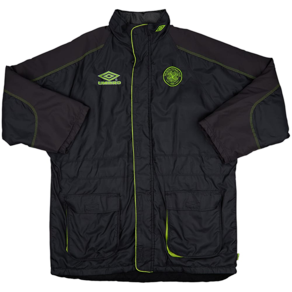 1998-99 Celtic Umbro Padded Bench Coat - 9/10 - (XL)