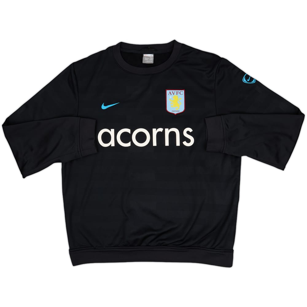 2009-10 Aston Villa Nike Sweat Top - 8/10 - (L)