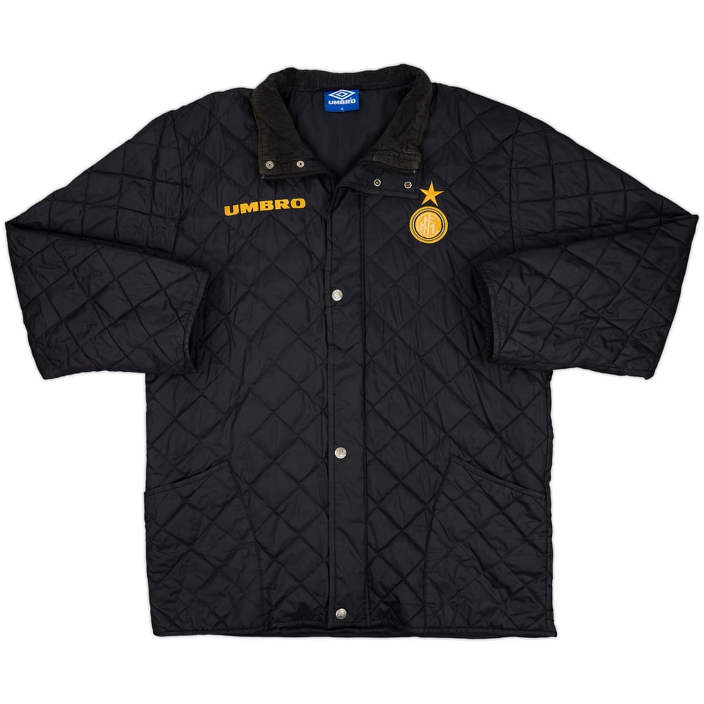 1996-98 Inter Milan Umbro Padded Bench Coat - 9/10 - (XL)