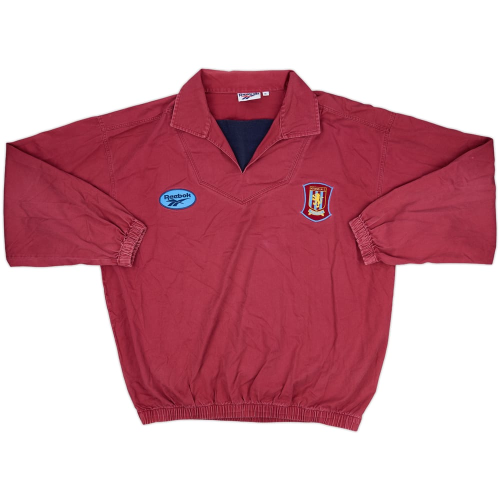 1995-96 Aston Villa Reebok Drill Top - 7/10 - (XL)