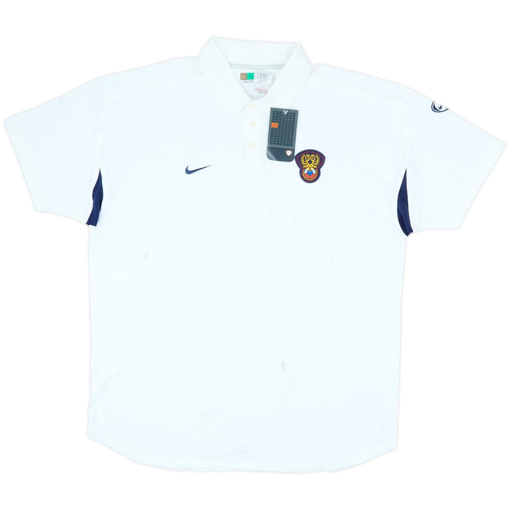 2002-03 Russia Nike Player Issue Polo Shirt (XL)