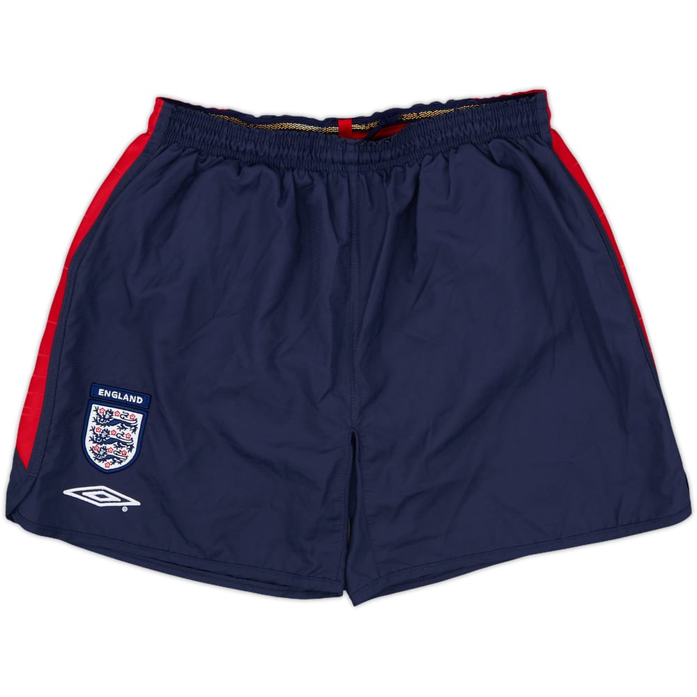 2002-04 England Home Shorts - 10/10 - (XL.Boys)