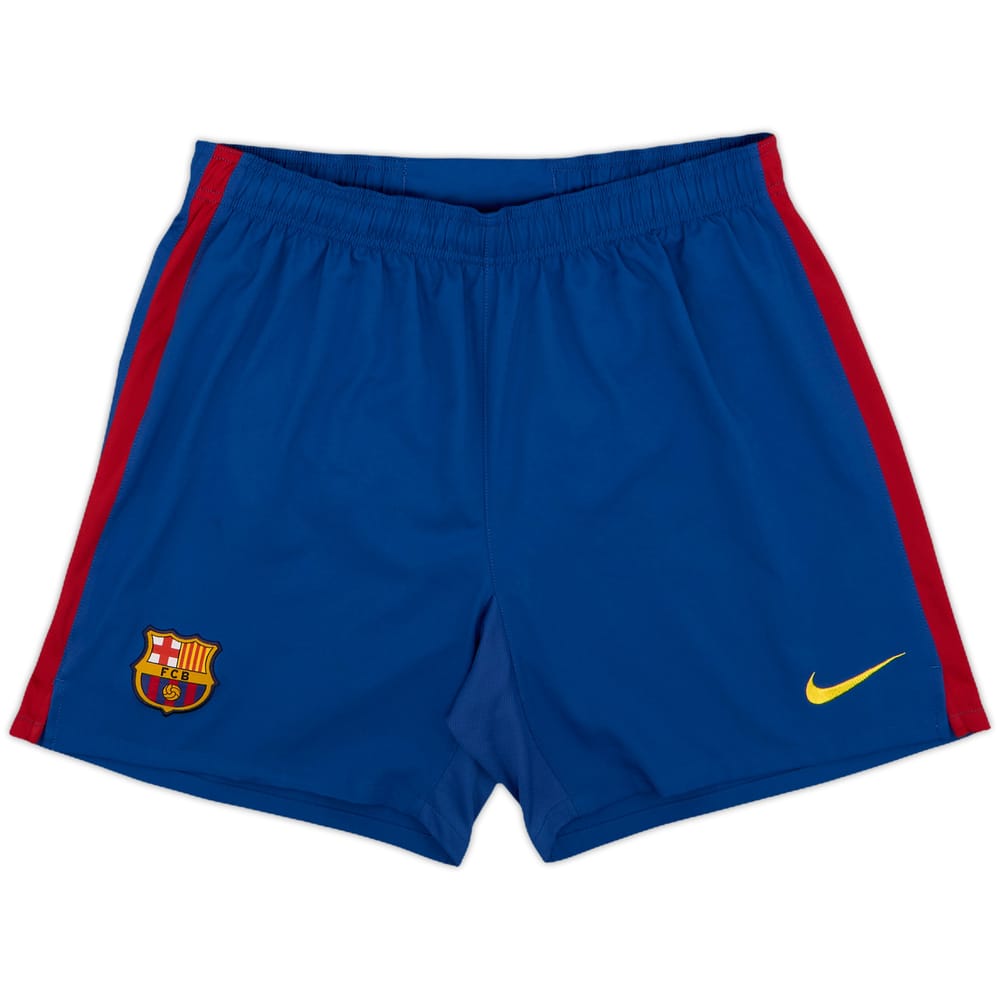 2009-10 Barcelona Home Shorts - 9/10 - (M)