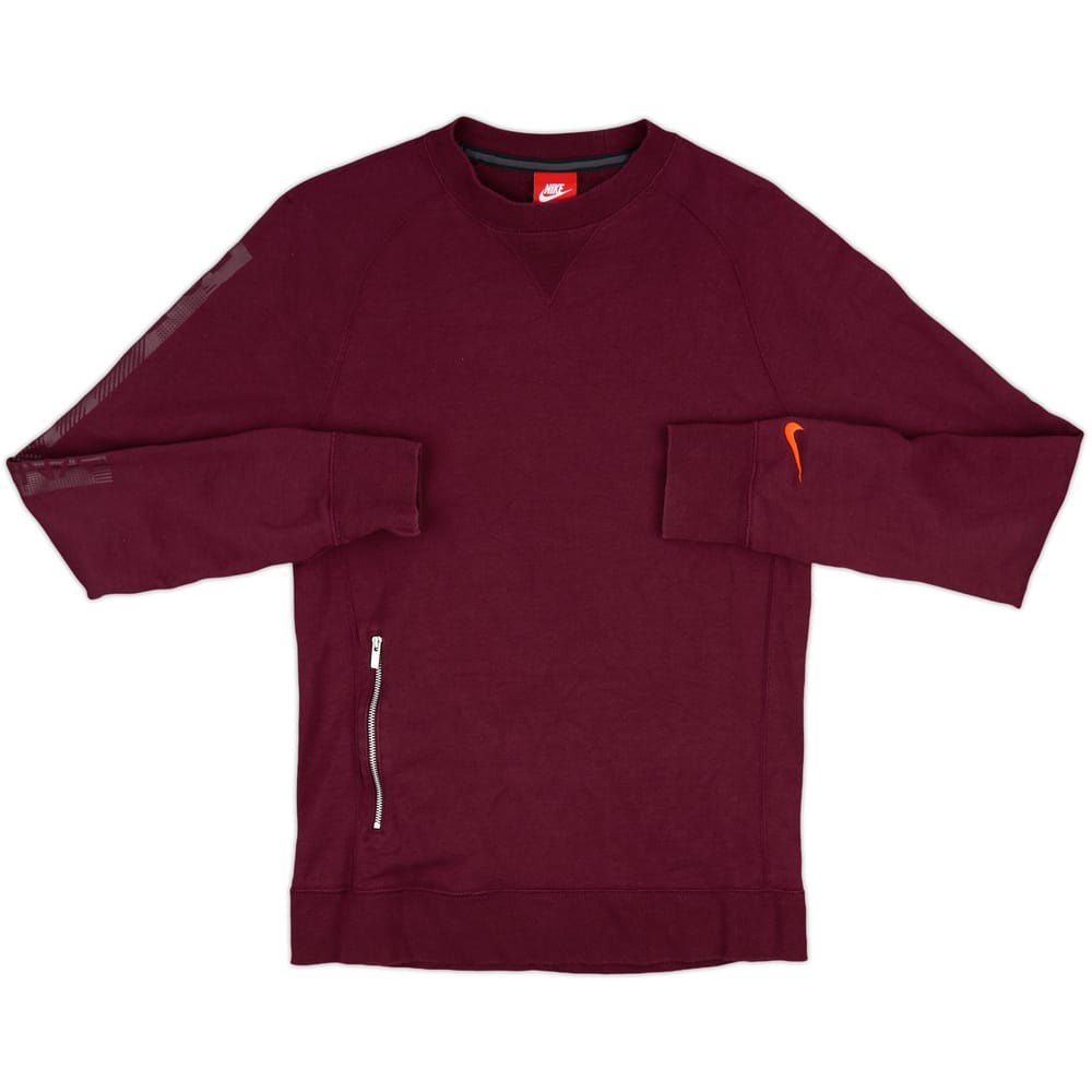 2017-18 Barcelona Nike Sweat Top - 9/10 - (S)