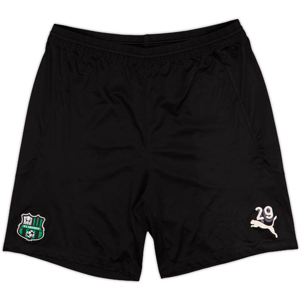 2018-19 Sassuolo Player Issue Training Shorts #29 - 5/10 - (L)
