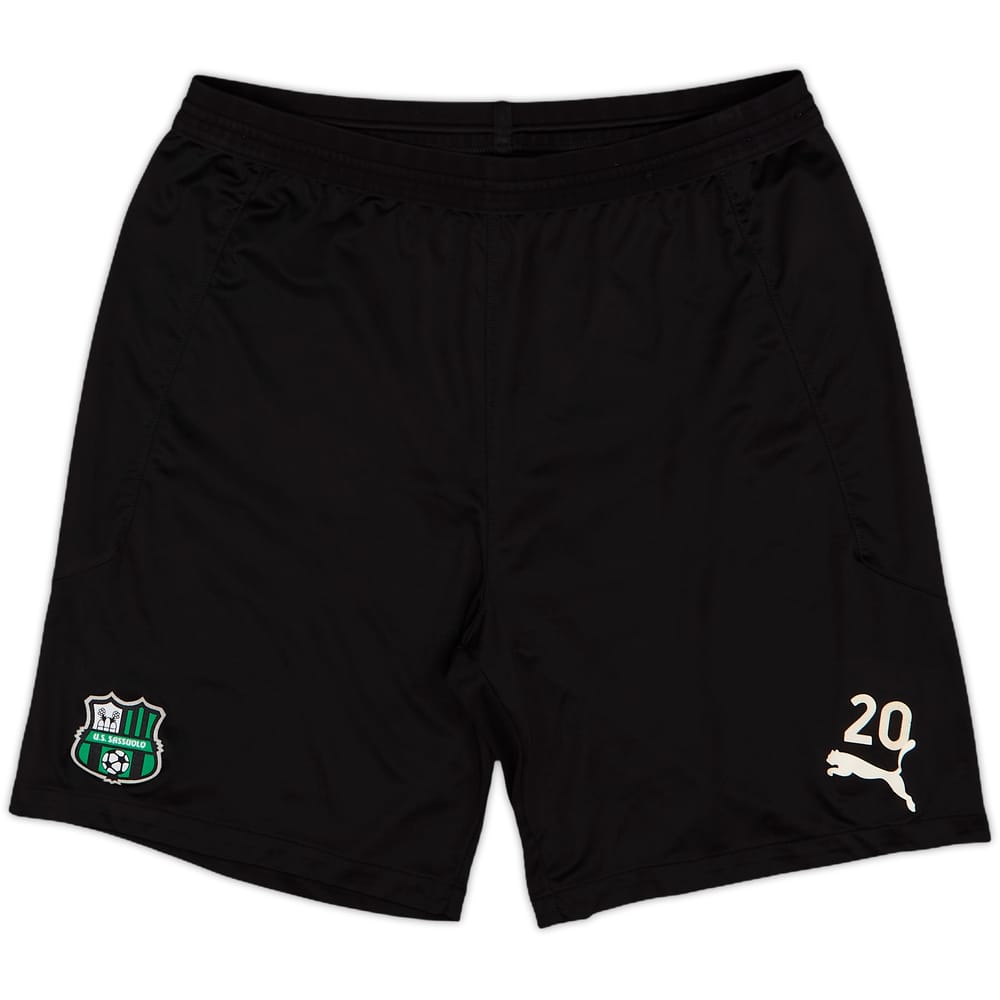 2018-19 Sassuolo Player Issue Training Shorts #20 - 7/10 - (L)