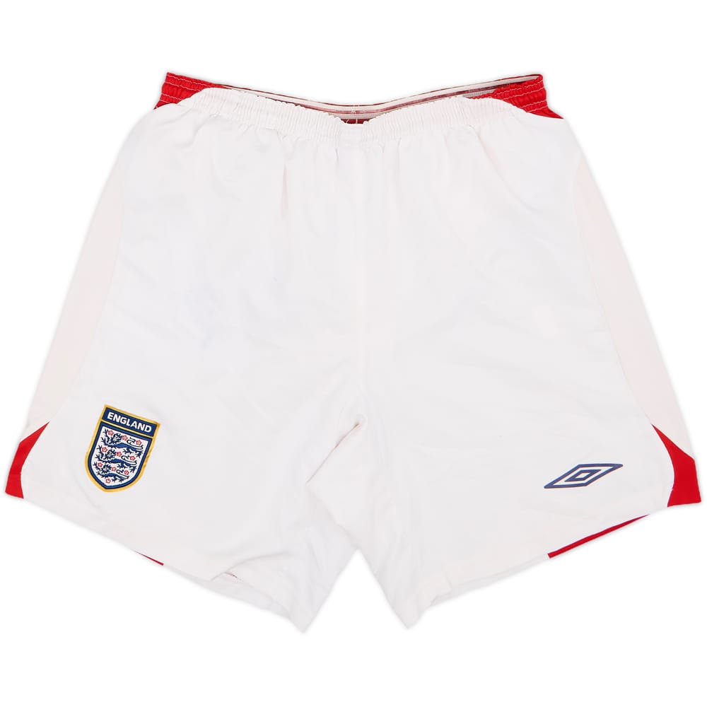 2006-08 England Away Shorts - 7/10 - (L)