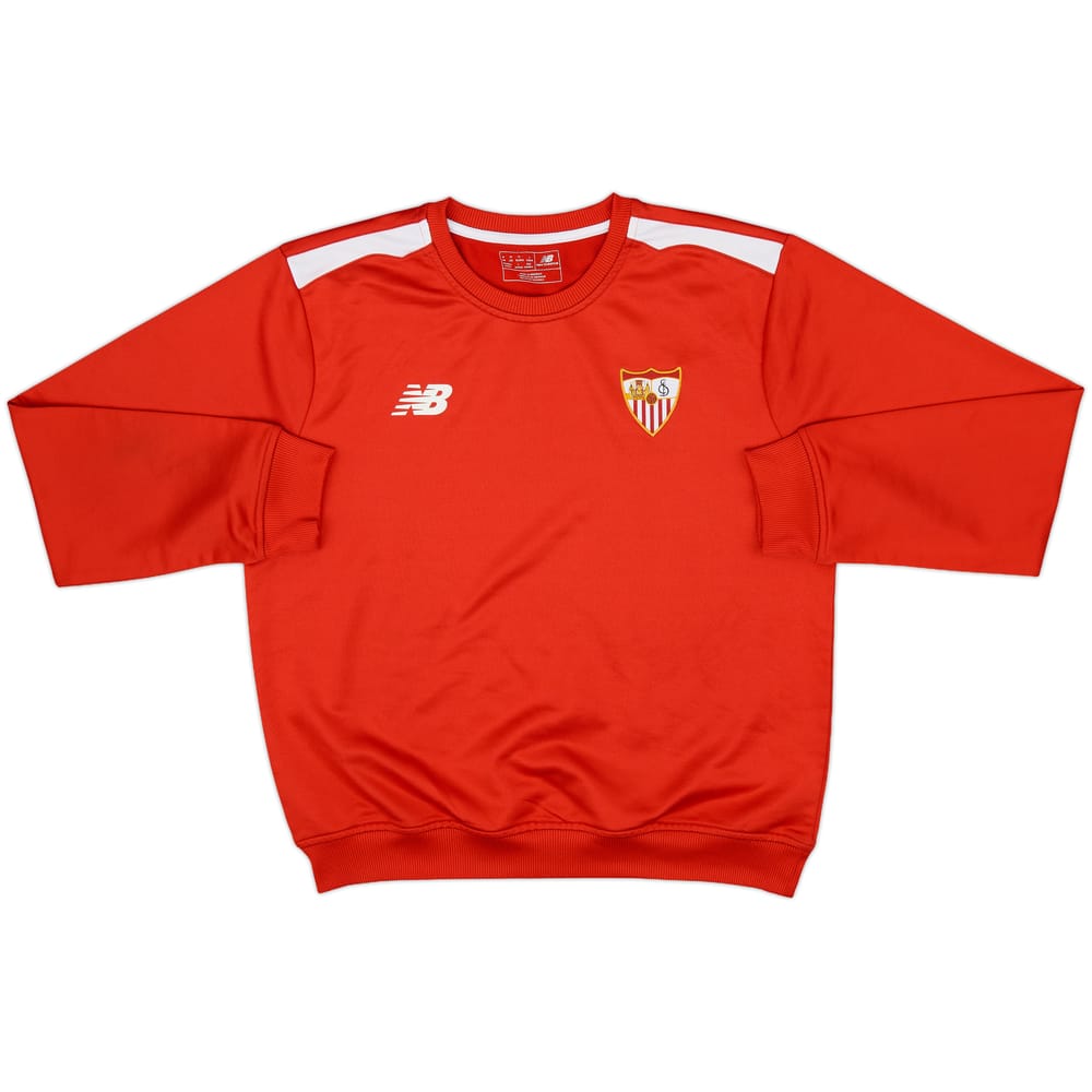 2015-16 Sevilla New Balance Sweat Top - 8/10 - (M)