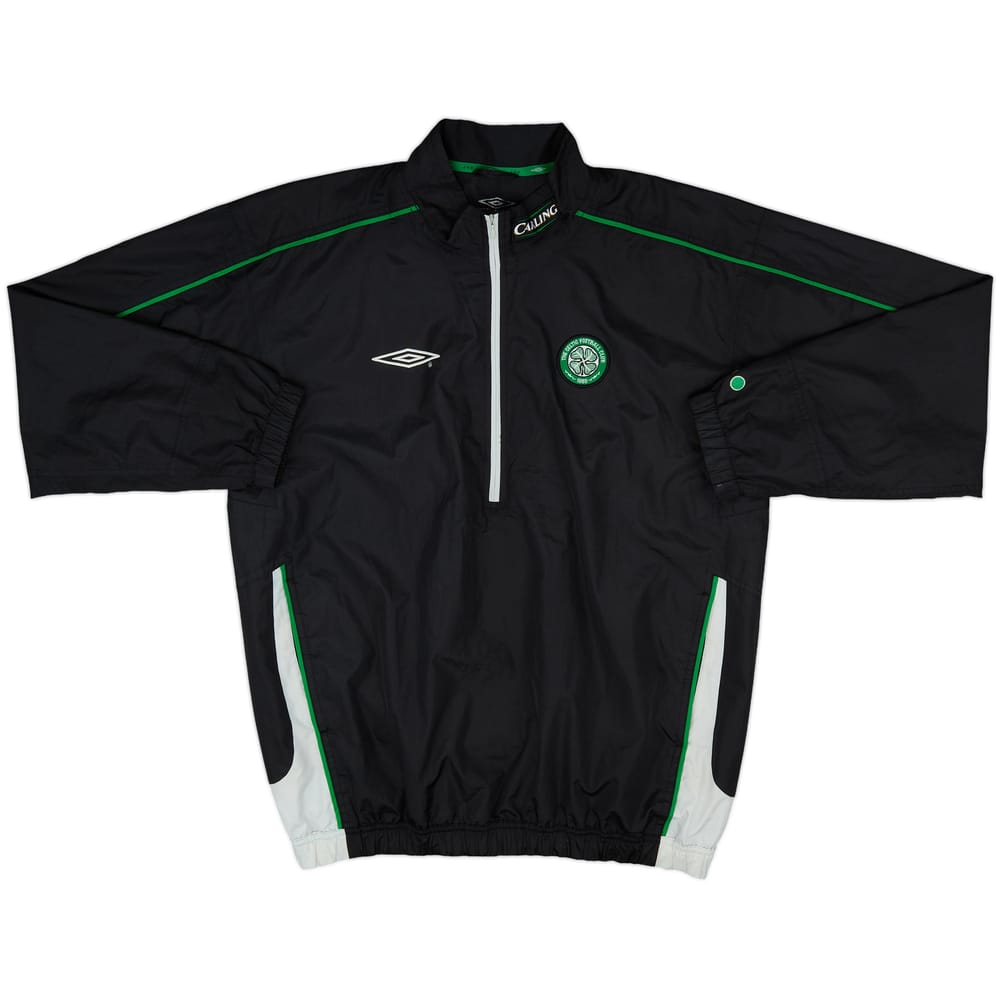 2004-05 Celtic Umbro 1/4 Zip Training Top - 8/10 - (L)