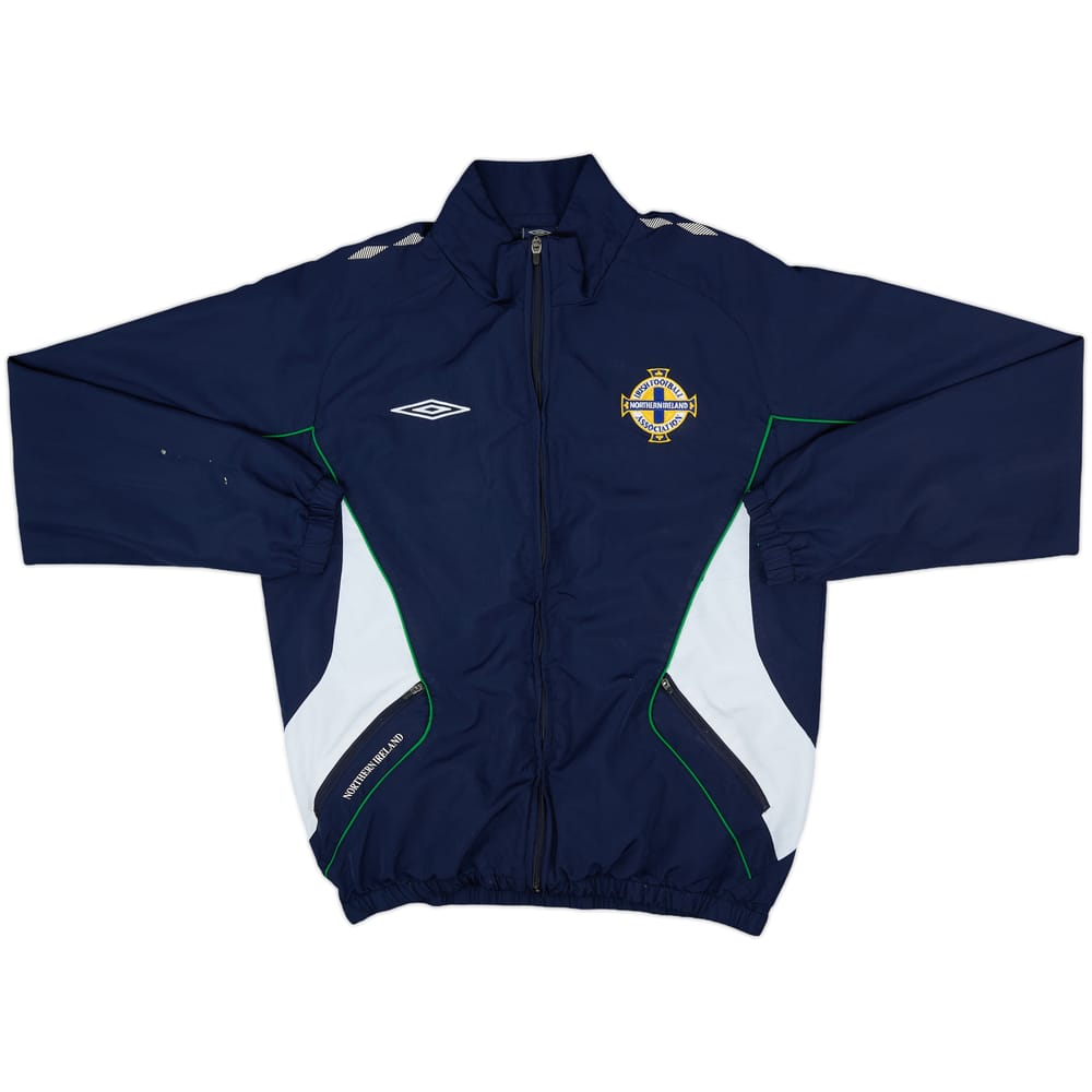 2007-09 Northern Ireland Umbro Hooded Rain Jacket - 8/10 - (M)