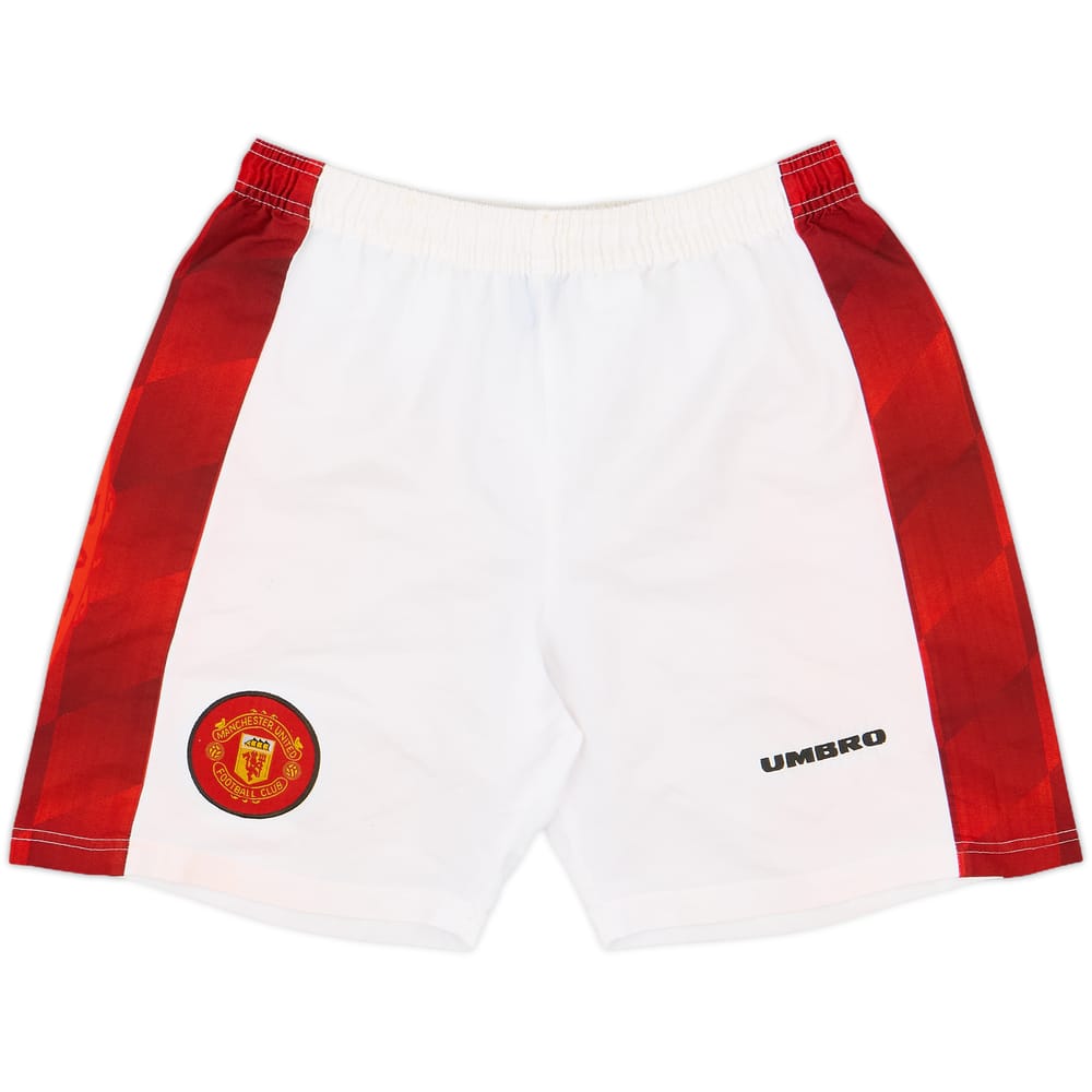 1996-97 Manchester United Home Shorts - 7/10 - (S)