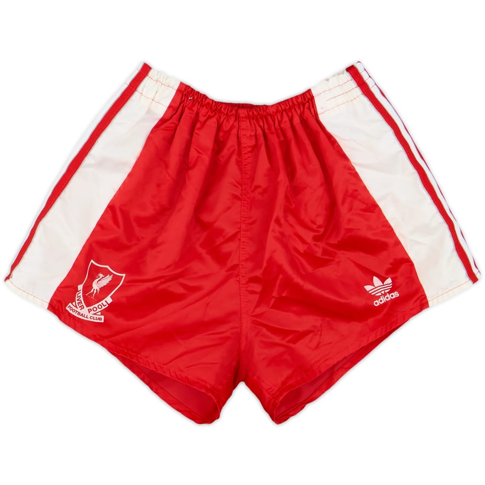 1989-91 Liverpool Home Shorts - 9/10 - (XS)