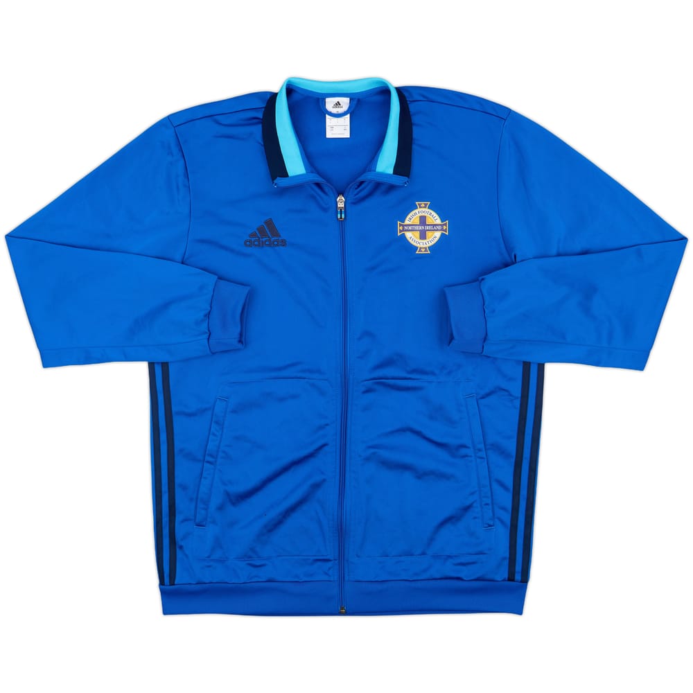 2016-17 Northern Ireland adidas Track Jacket - 8/10 - (L)