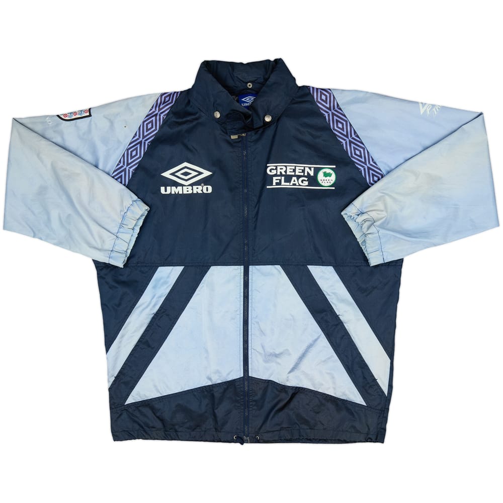 1994-96 England Umbro Hooded Rain Jacket - 7/10 - (L)