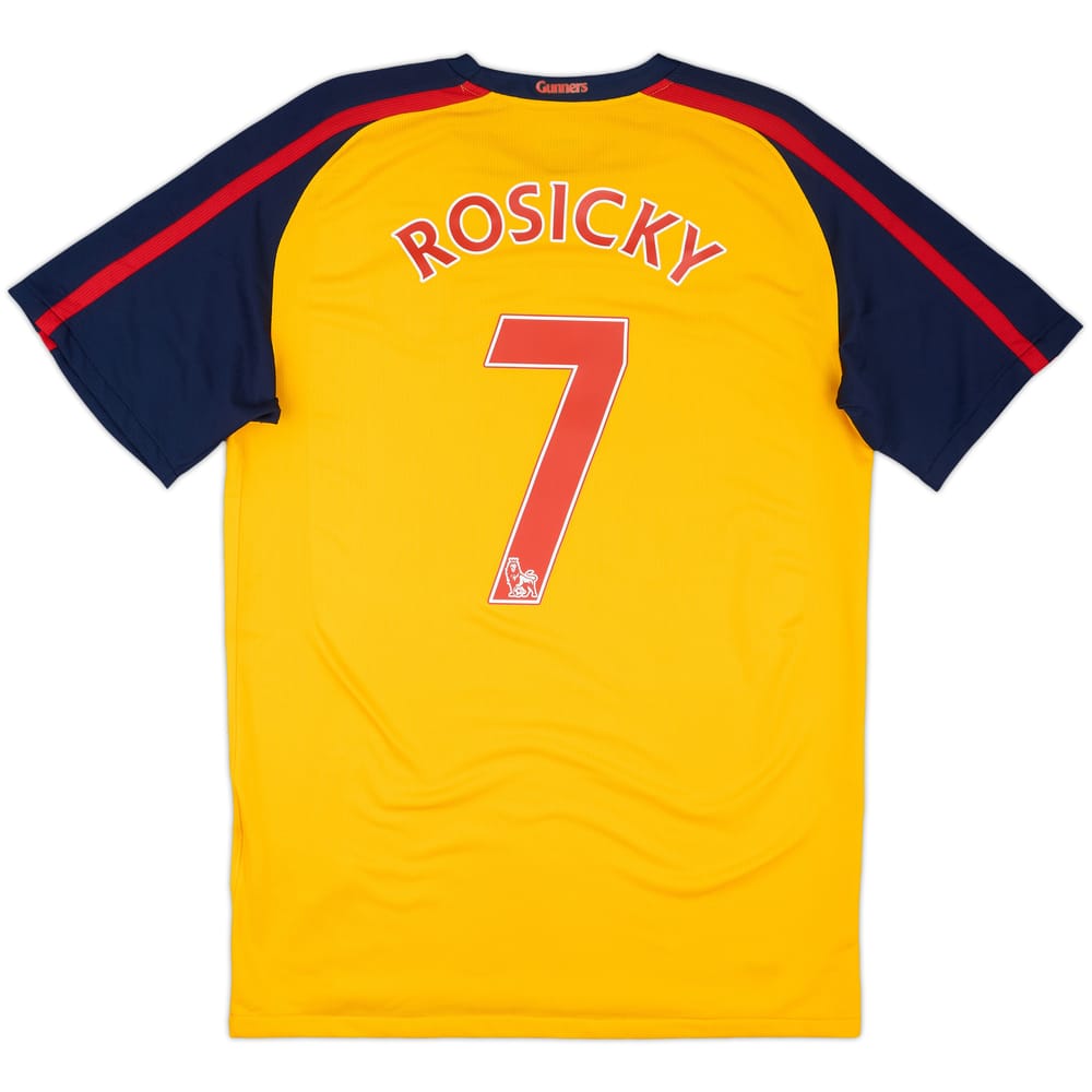 2008-09 Arsenal Away Shirt Rosicky #7 - 10/10 - (M)