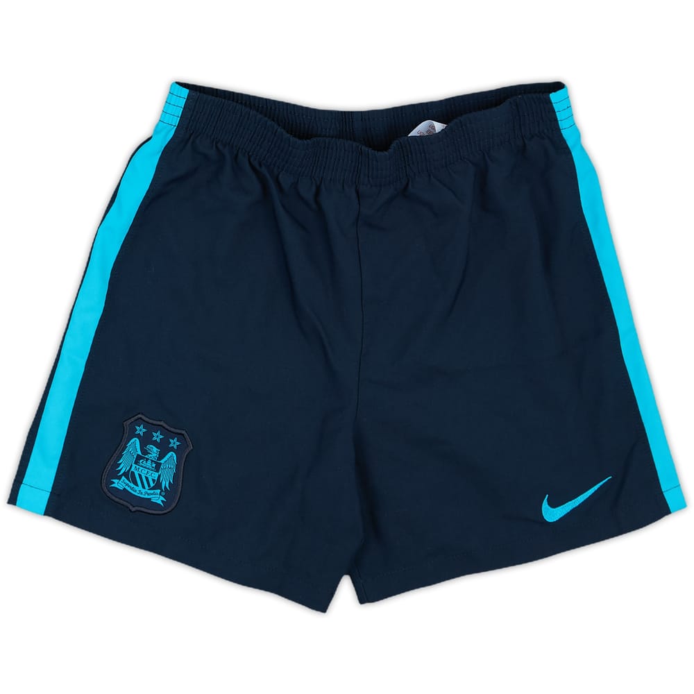 2015-16 Manchester City Away Shorts - 8/10 - (S.Boys)