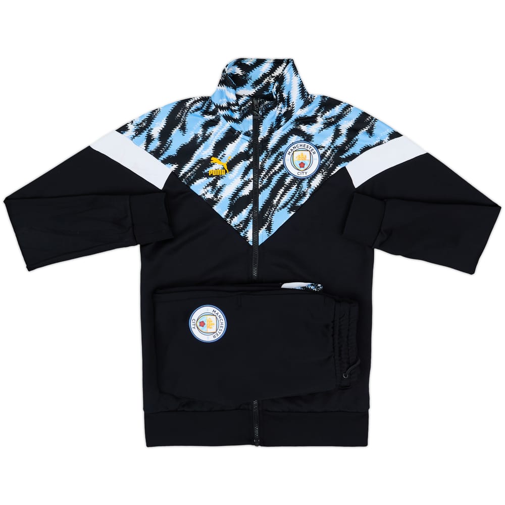 2020-21 Manchester City Puma Icon Tracksuit - 8/10 - (XS)