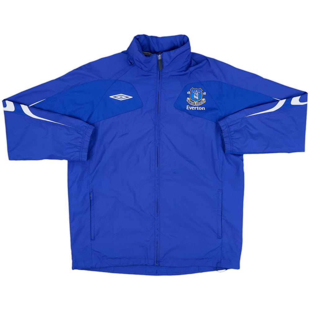 2008-09 Everton Umbro Hooded Rain Jacket - 6/10 - (L)