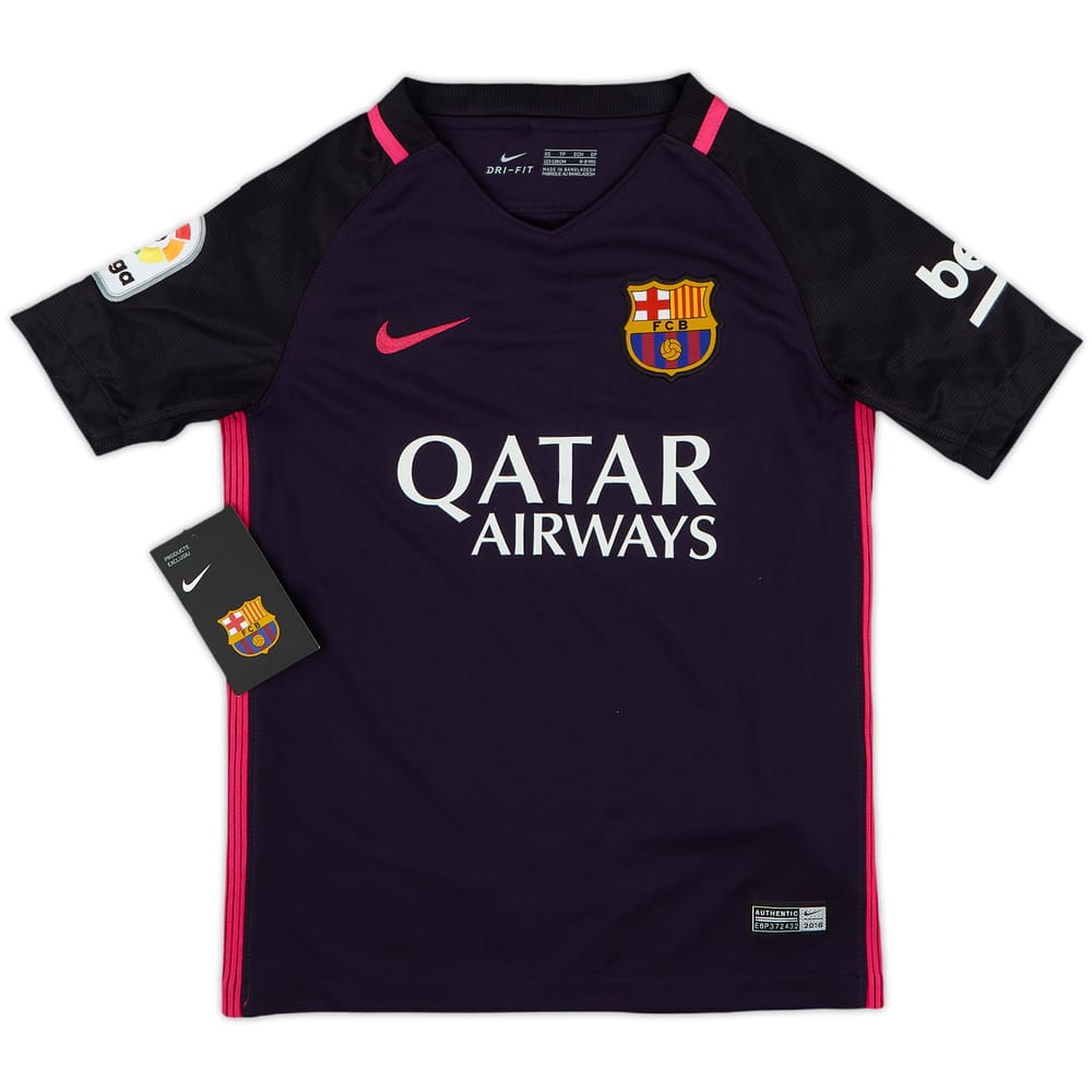 2016-17 Barcelona Away Shirt (6-7 Years)