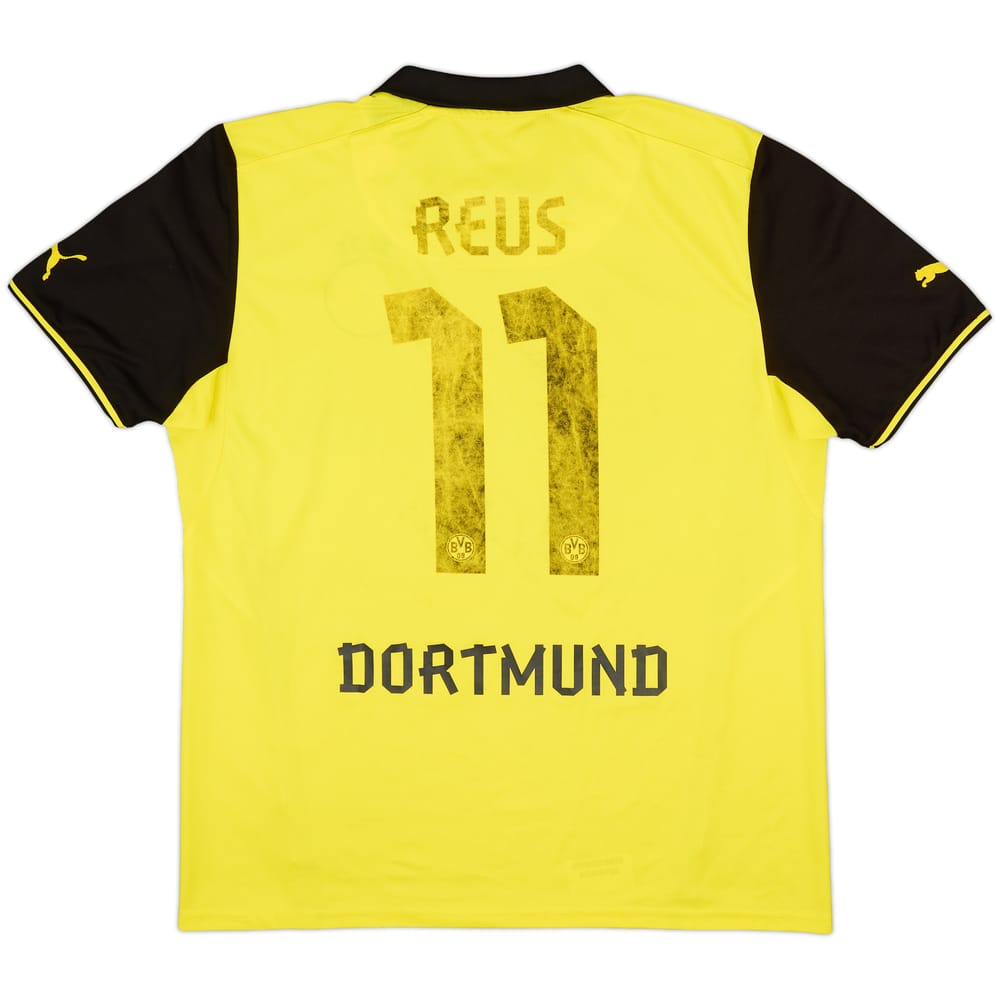 2013-14 Dortmund CL Home Shirt Reus #11 - 4/10 - (L)