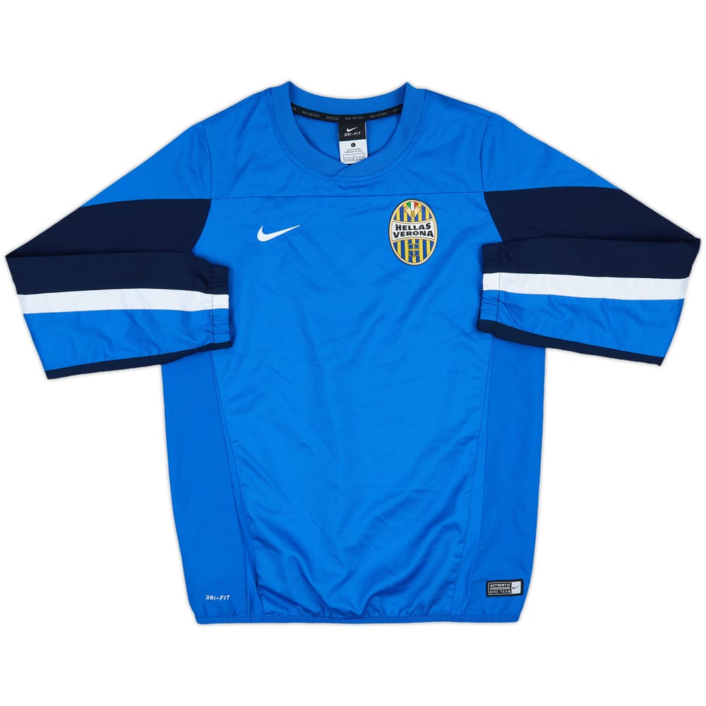 2014-15 Hellas Verona Nike Sweat Top - 7/10 - (L.Boys)