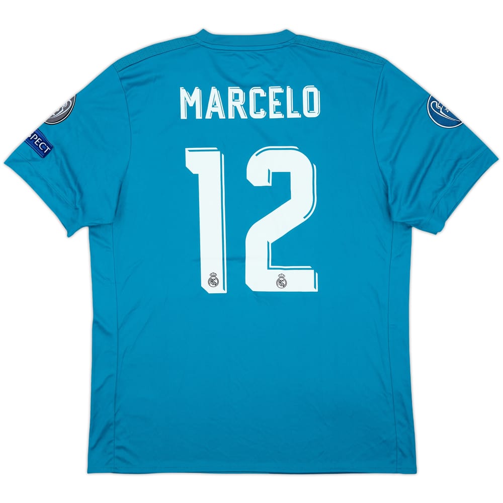2017-18 Real Madrid 'Final Kyiv 2018' Away Shirt Marcelo #12 (L)