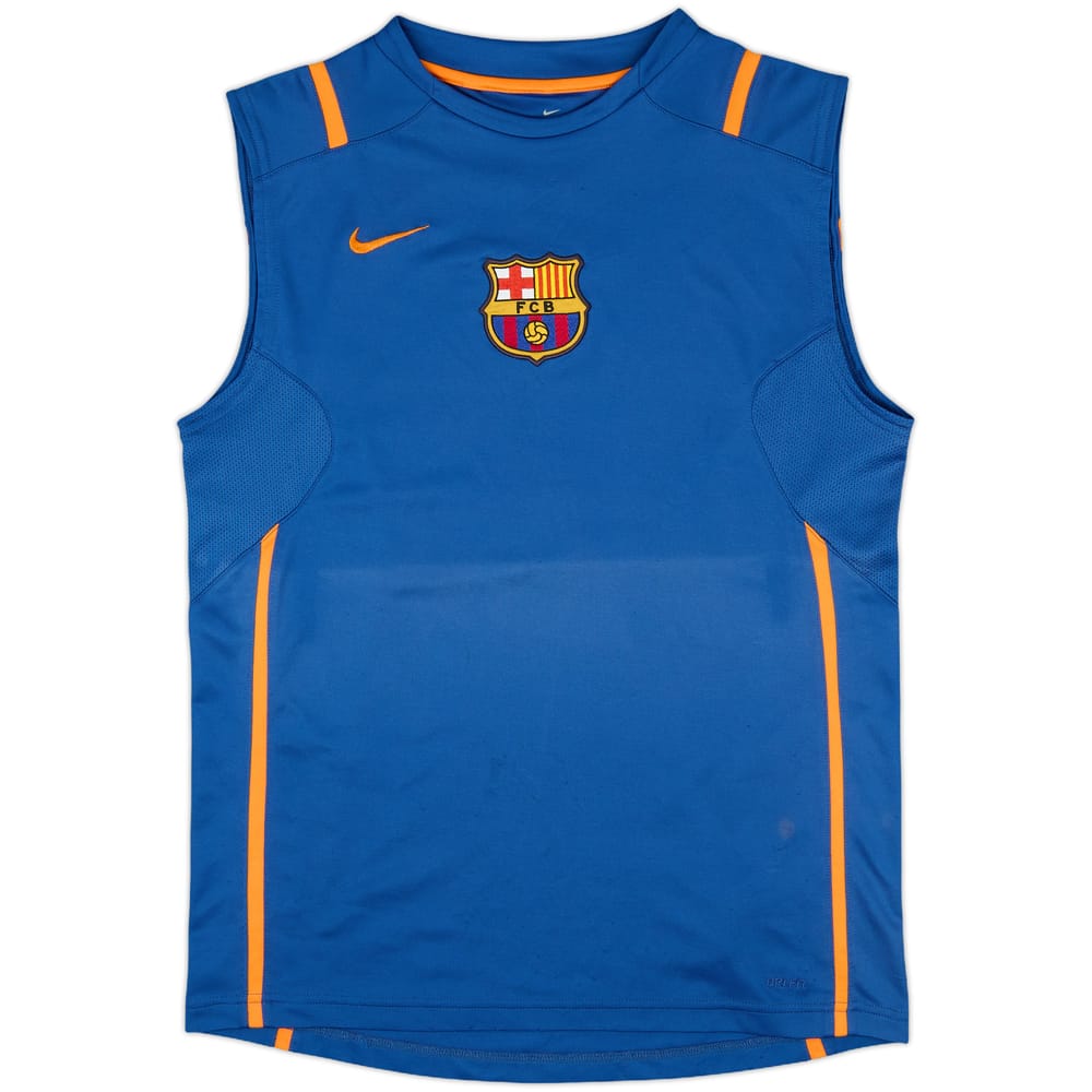 2006-07 Barcelona Nike Training Vest - 9/10 - (S)