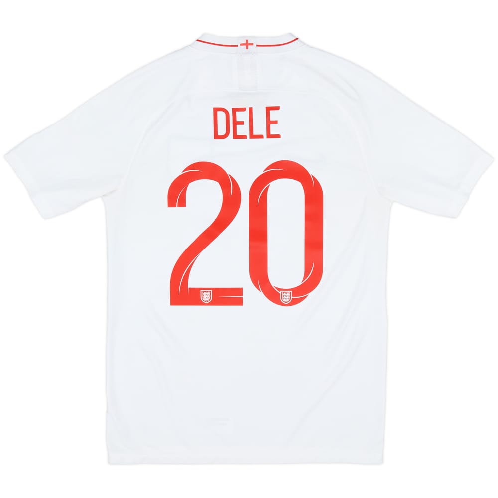 2018-19 England Home Shirt Dele #20 - 7/10 - (M)