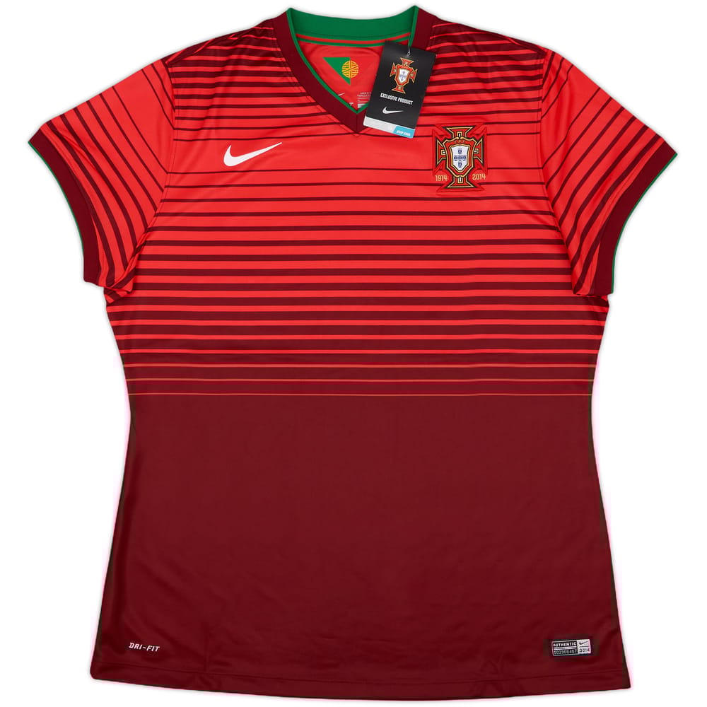 2014-15 Portugal Home Shirt (Women's XL)