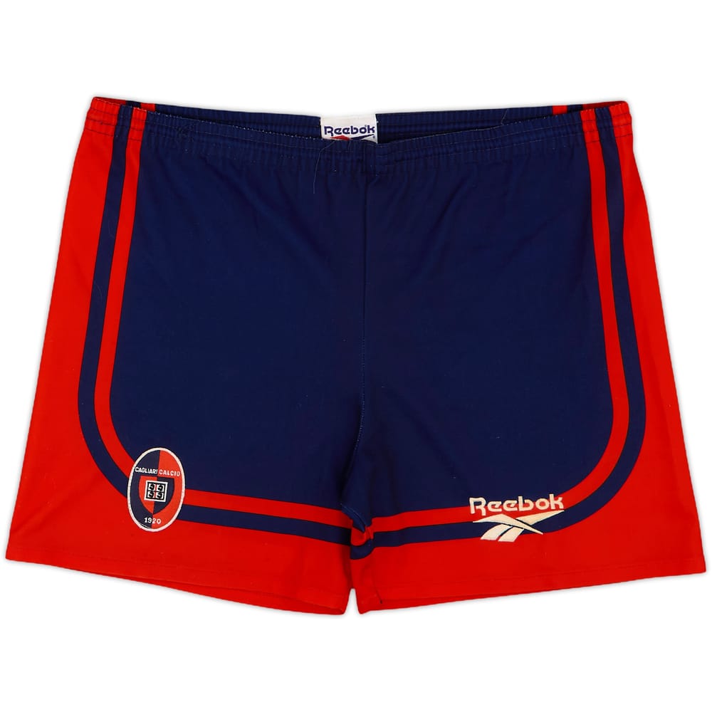 1996-97 Cagliari Home Shorts - 5/10 - (L)