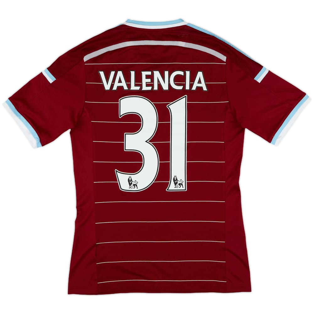 2014-15 West Ham Home Shirt Valencia #31 - 10/10 - (M)