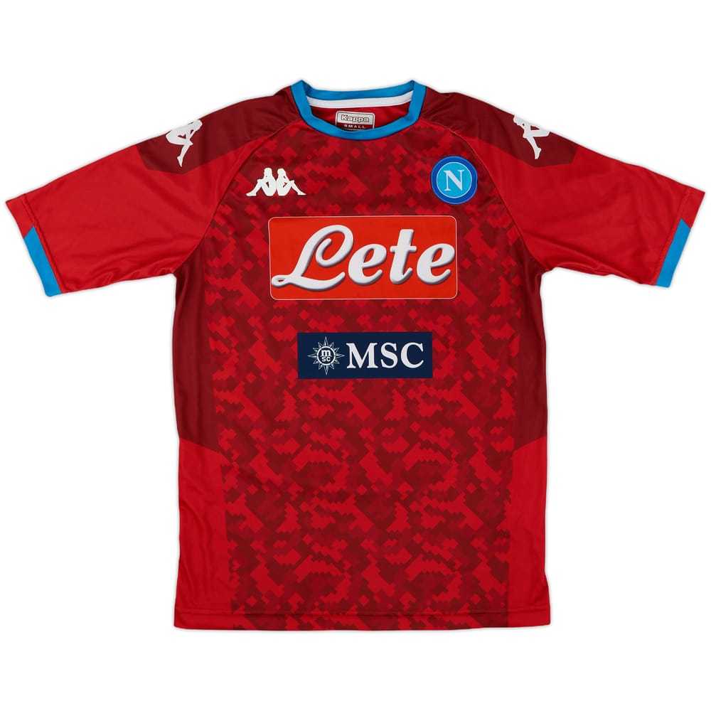 2019-20 Napoli GK S/S Shirt - 7/10 - (S)