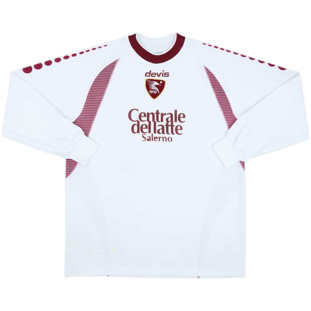 2003-04 Salernitana Away L/S Shirt - 7/10 - (XL)