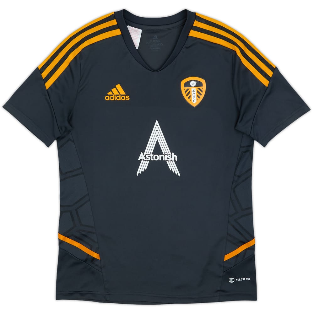 2022-23 Leeds adidas Training Shirt - 10/10 - (L.Boys)